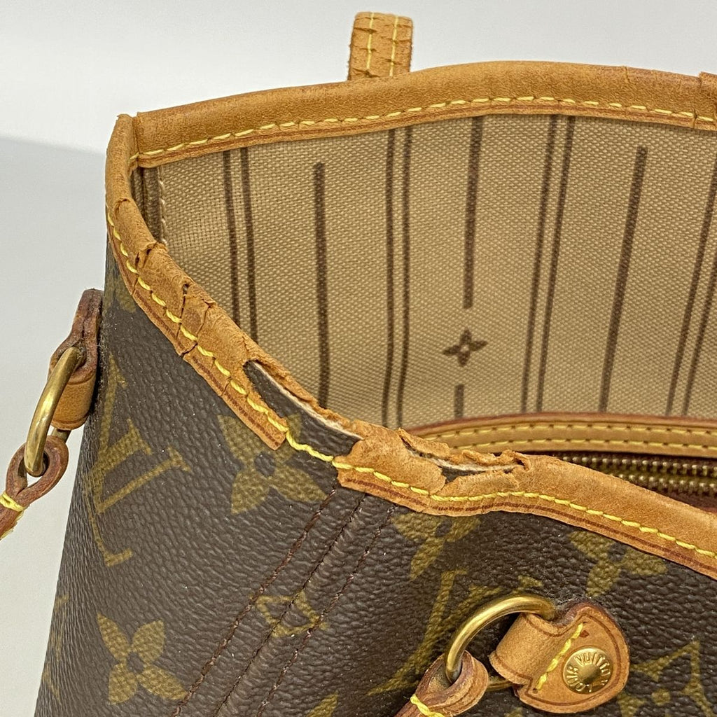 Louis Vuitton Tote Bag Monogram Neverfull PM Brown — view 6