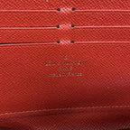 Louis Vuitton Wallet Monogram Retiro Zippy Brown Cerise — view 4