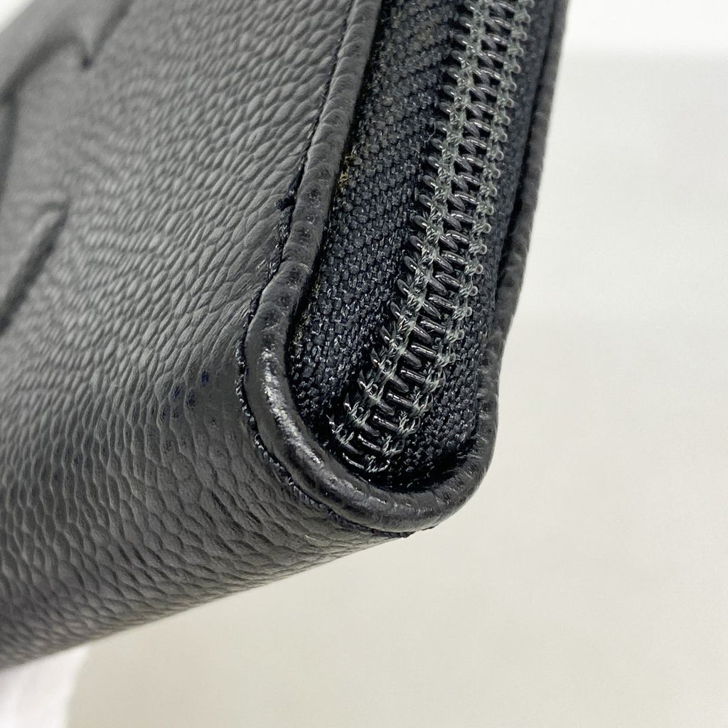 Chanel Wallet Caviar Leather Black Gold — view 5