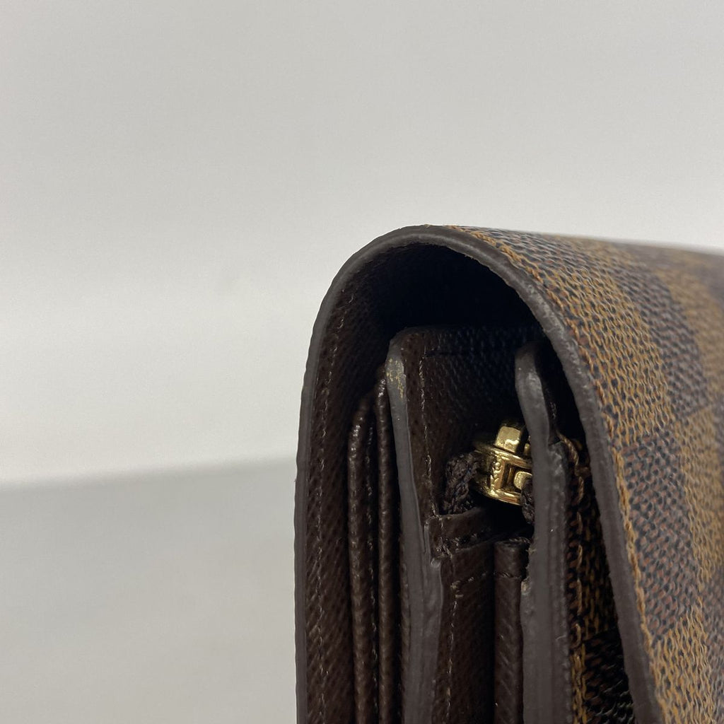 Louis Vuitton Trifold Wallet Damier Portefeuille Joy Ebene — view 6