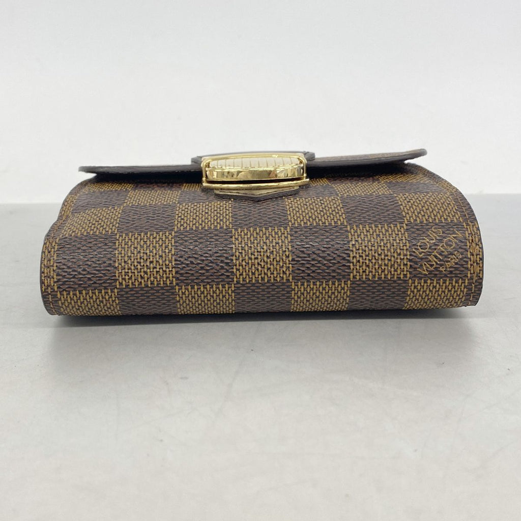 Louis Vuitton Trifold Wallet Damier Portefeuille Joy Ebene — view 2