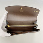 Louis Vuitton Wallet Damier Portefeuille Normandy Black Ebene — view 3