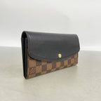 Louis Vuitton Wallet Damier Portefeuille Normandy Black Ebene — view 2