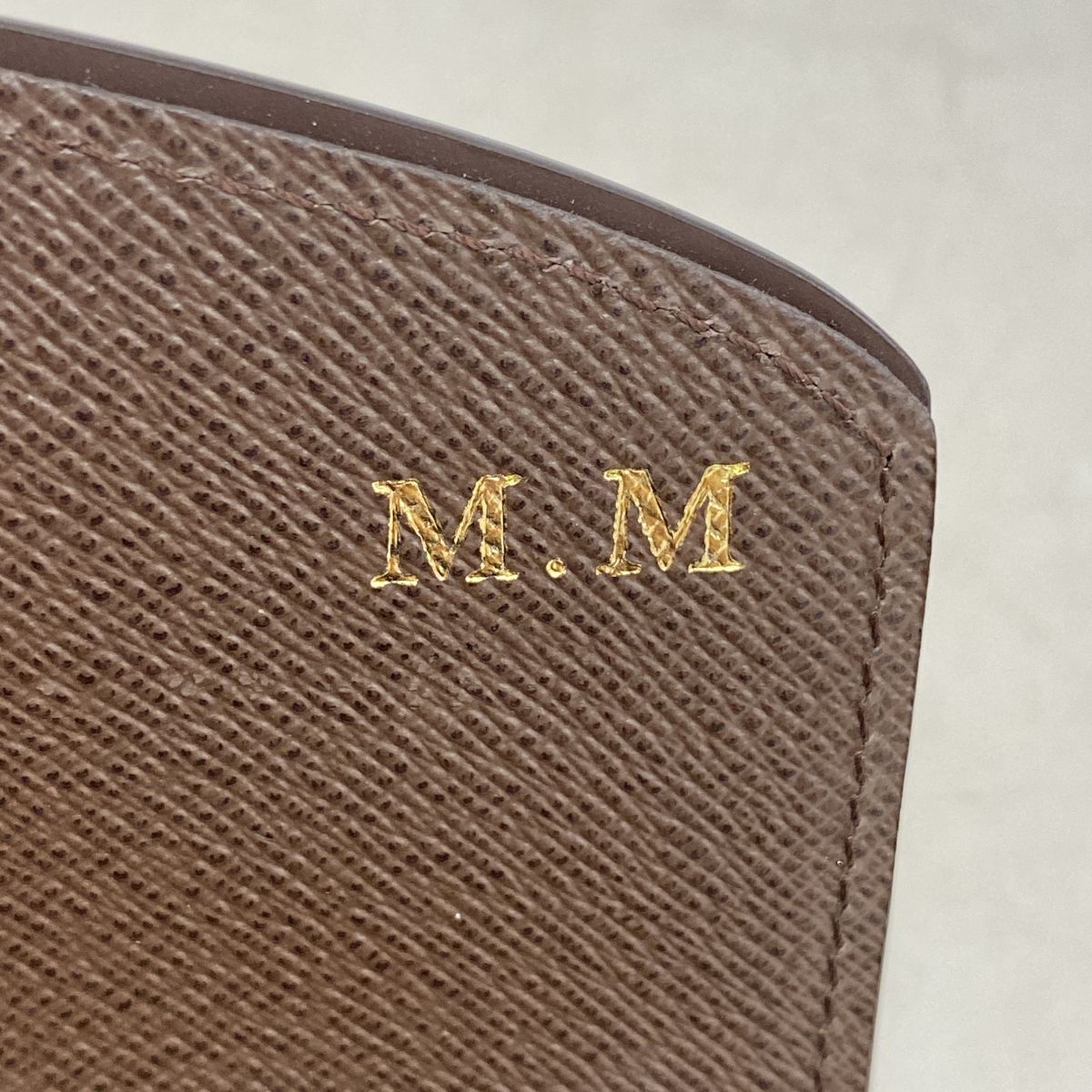 Louis Vuitton Wallet Damier Portefeuille Normandy Black Ebene — view 5