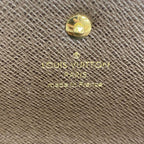Louis Vuitton Wallet Damier Portefeuille Normandy Black Ebene — view 4