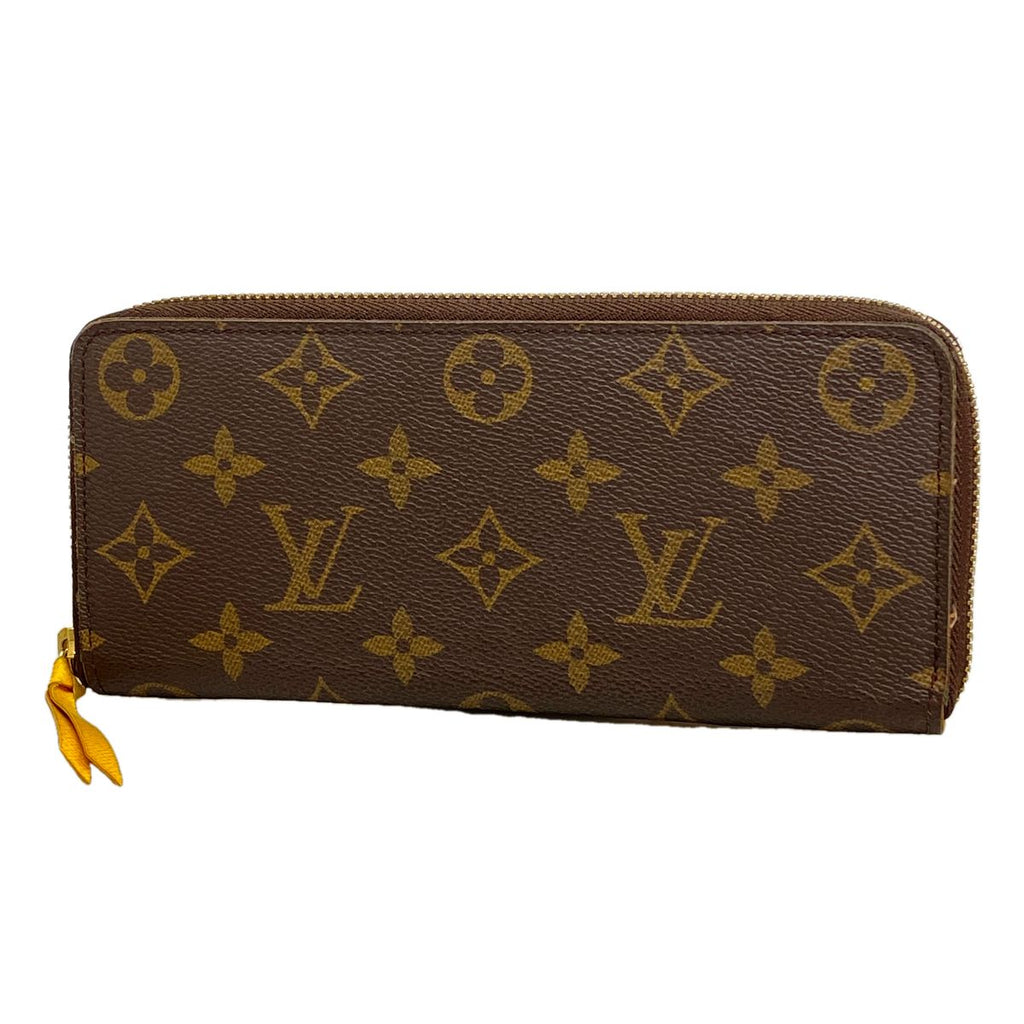 Louis Vuitton Wallet Monogram Portefeuille Clemence Mimosa