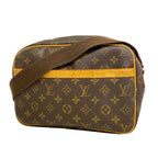 Louis Vuitton Shoulder Bag Monogram Reporter PM Brown
