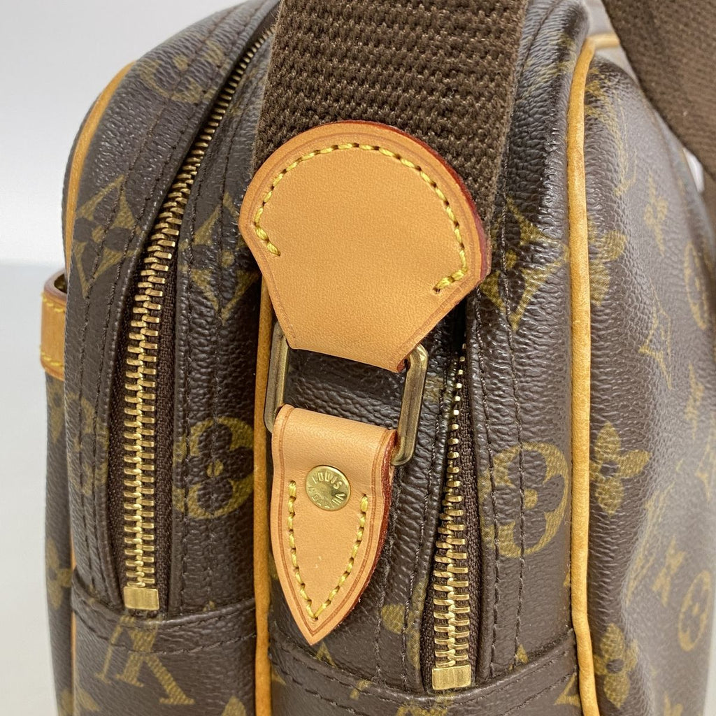 Louis Vuitton Shoulder Bag Monogram Reporter PM Brown — view 7