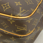 Louis Vuitton Shoulder Bag Monogram Reporter PM Brown — view 6