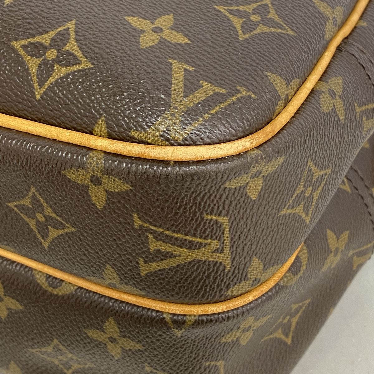 Louis Vuitton Shoulder Bag Monogram Reporter PM Brown — view 6