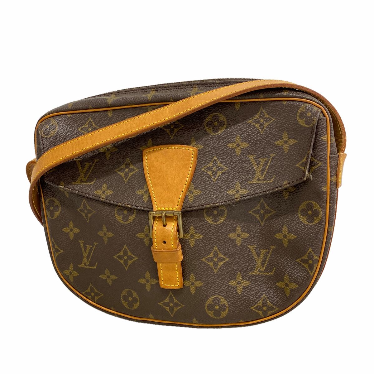 Louis Vuitton Shoulder Bag Monogram Jeune Fille GM Brown