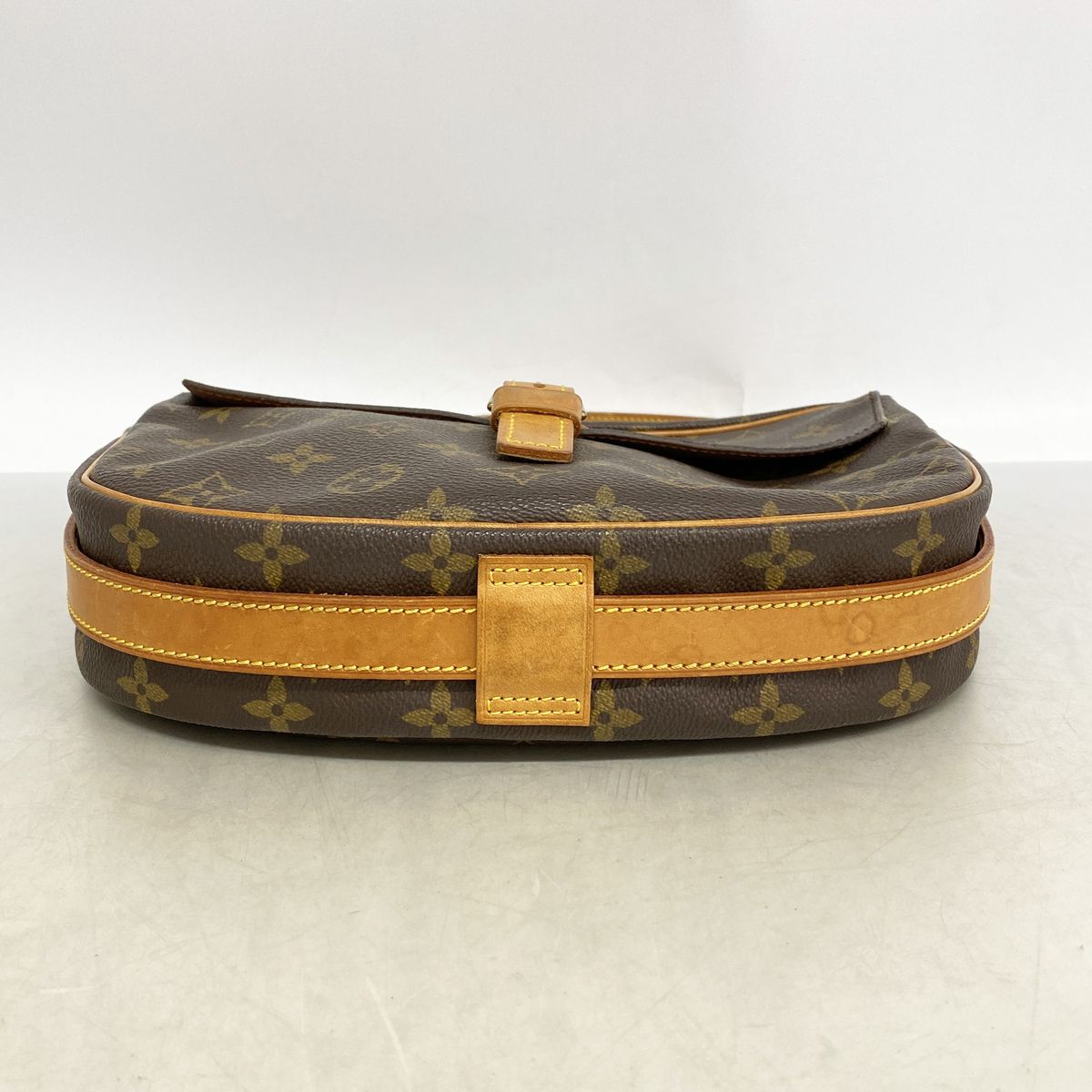 Louis Vuitton Shoulder Bag Monogram Jeune Fille GM Brown — view 3