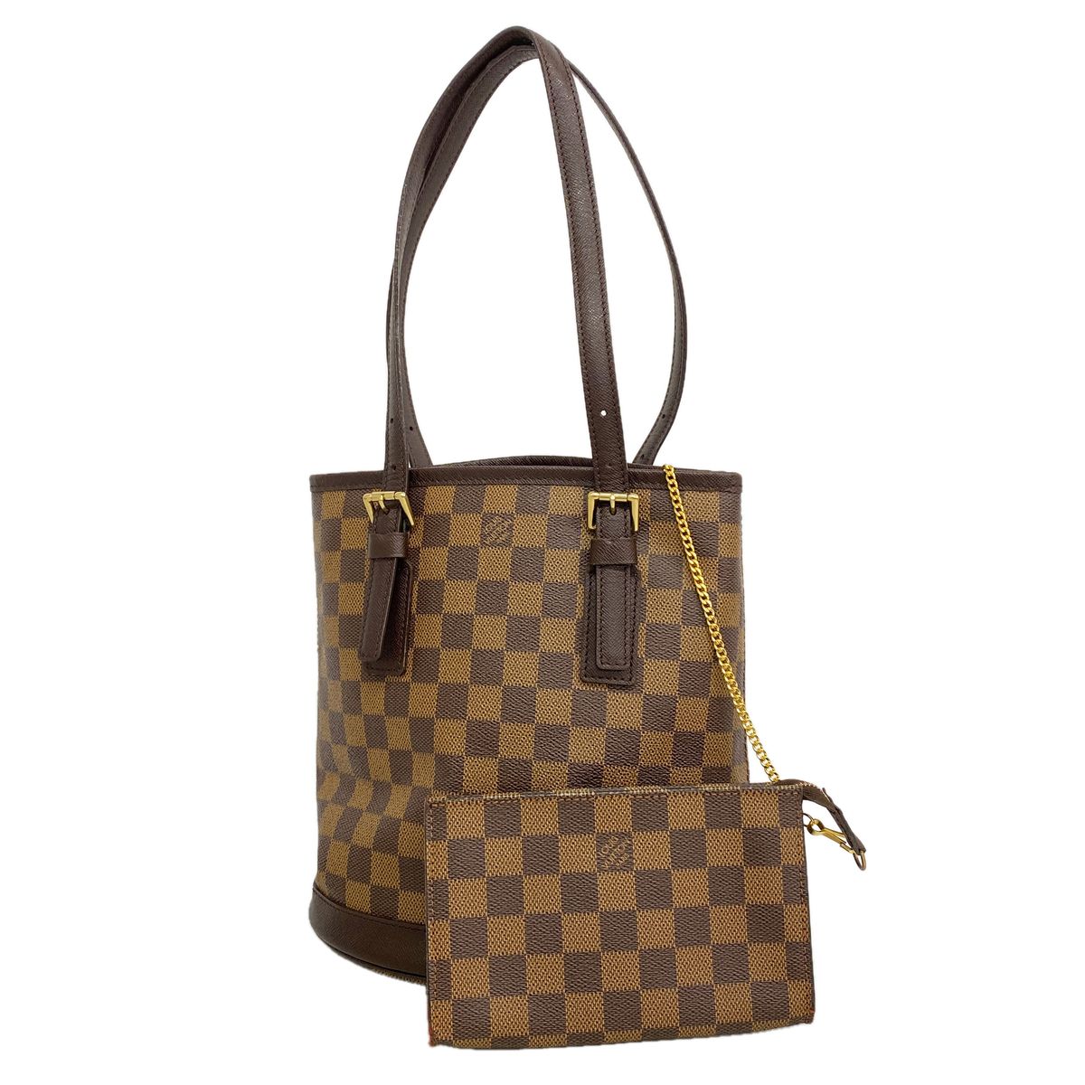 Louis Vuitton Tote Bag Damier Marais Ebene