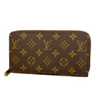 Louis Vuitton Wallet Monogram Zippy Brown