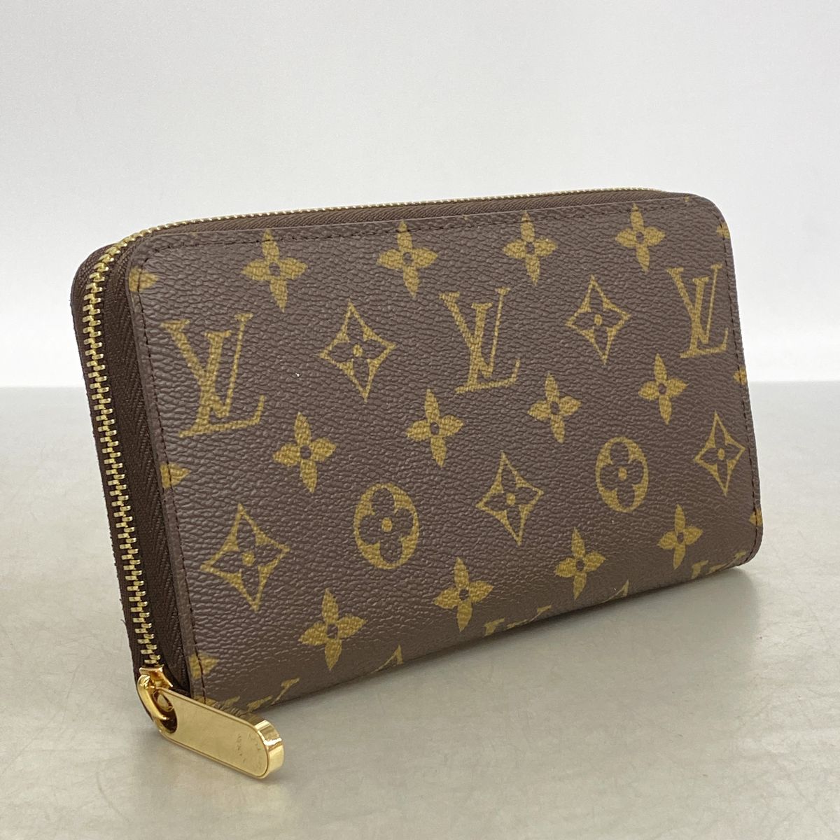 Louis Vuitton Wallet Monogram Zippy Brown — view 2
