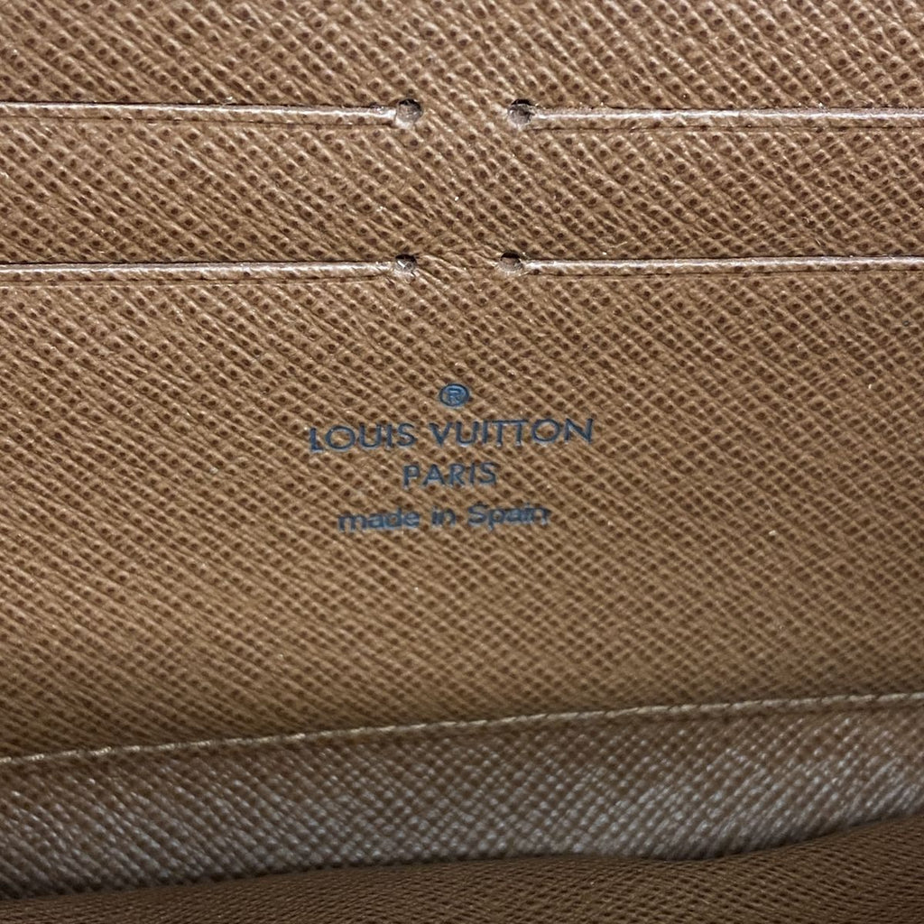Louis Vuitton Wallet Monogram Zippy Brown — view 4