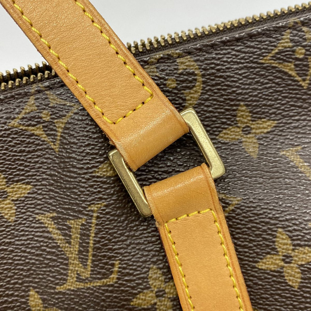Louis Vuitton Tote Bag Monogram Cabas Mezzo Brown — view 8