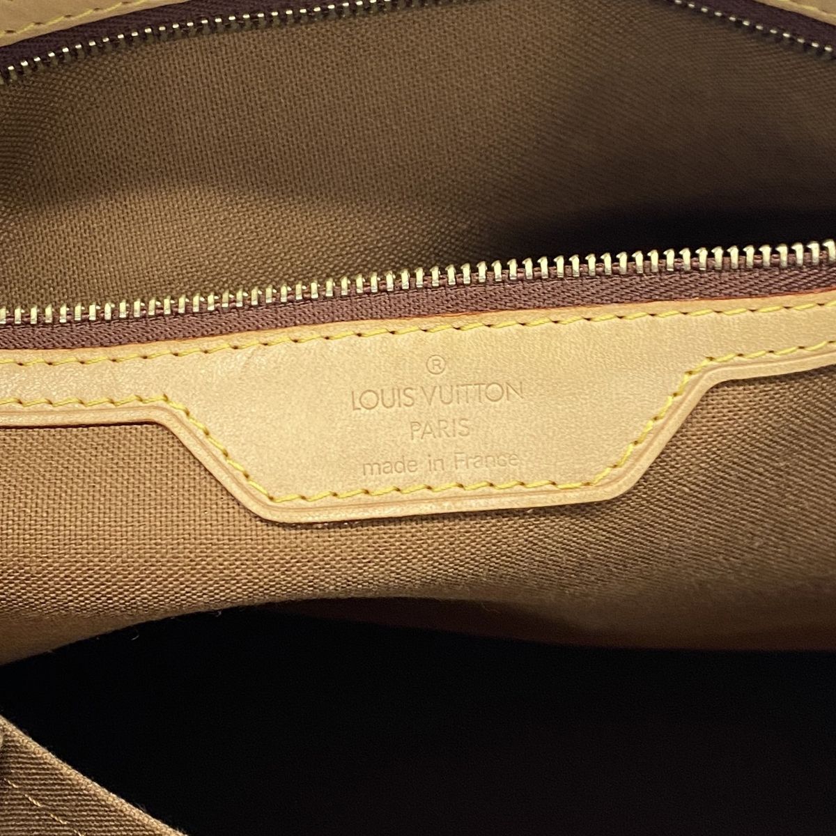 Louis Vuitton Tote Bag Monogram Cabas Mezzo Brown — view 5