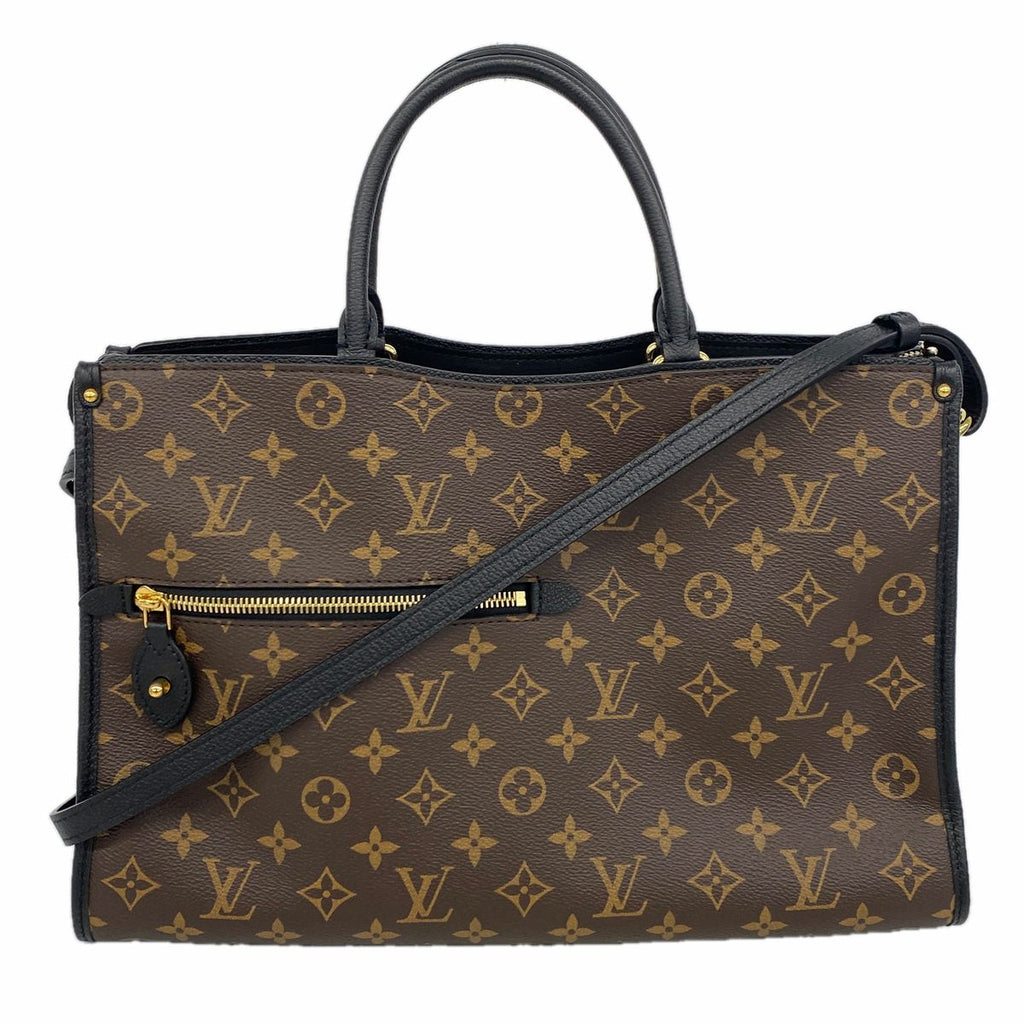 Louis Vuitton Tote Bag Monogram Popincourt MM Brown Noir 2-Way
