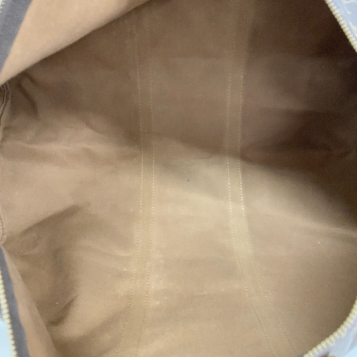 Louis Vuitton Boston Bag Monogram Keepall 55 Brown — view 4