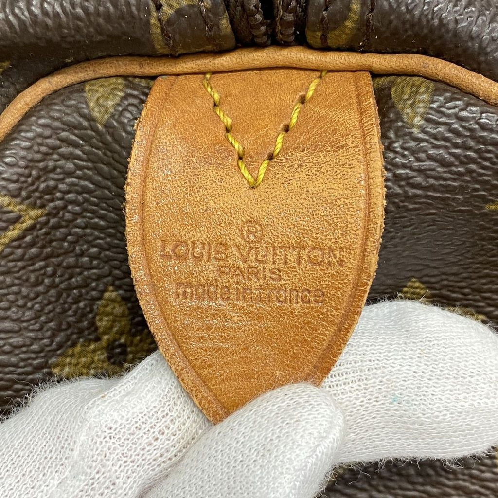 Louis Vuitton Boston Bag Monogram Keepall 55 Brown — view 5