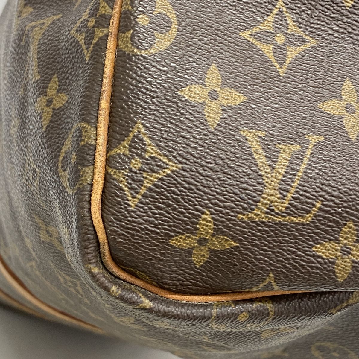 Louis Vuitton Boston Bag Monogram Keepall 55 Brown — view 6