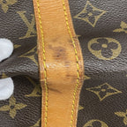 Louis Vuitton Boston Bag Monogram Keepall 55 Brown — view 7