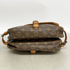 Louis Vuitton Shoulder Bag Monogram Saumur 30 Brown — view 3