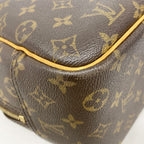 Louis Vuitton Handbag Monogram Deauville Brown — view 6