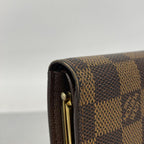 Louis Vuitton Wallet Damier Porte Monnaie Billets Viennois Ebene — view 5