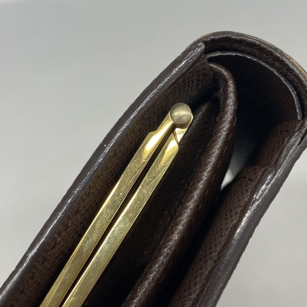 Louis Vuitton Wallet Damier Porte Monnaie Billets Viennois Ebene — view 7