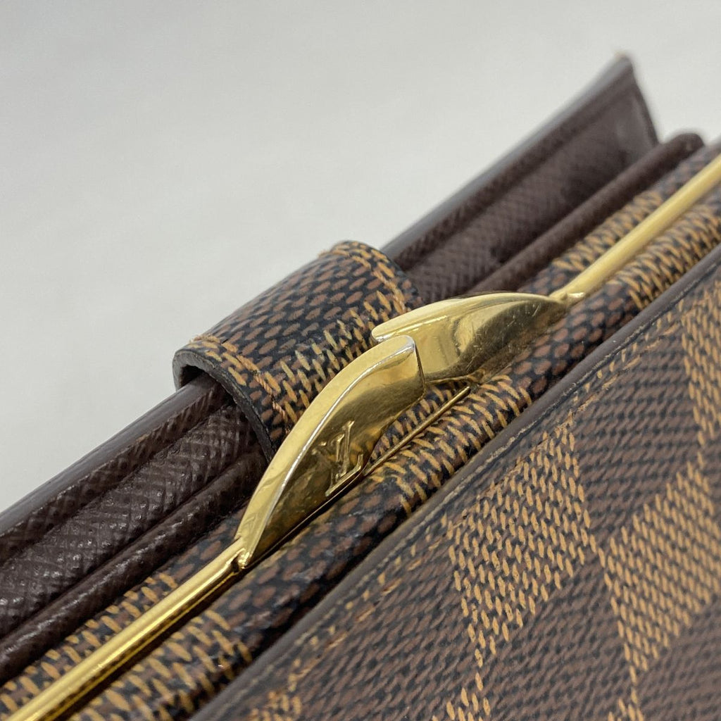Louis Vuitton Wallet Damier Porte Monnaie Billets Viennois Ebene — view 8
