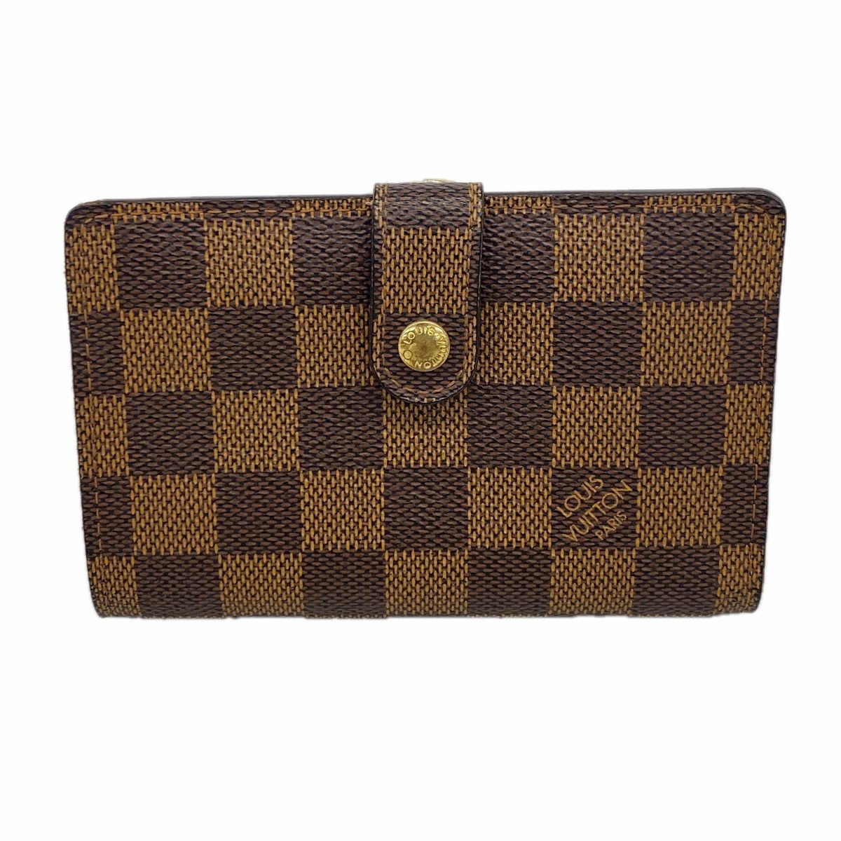 Louis Vuitton Wallet Damier Porte Monnaie Billets Viennois Ebene