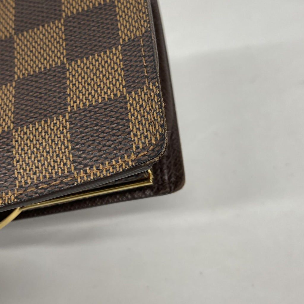 Louis Vuitton Wallet Damier Porte Monnaie Billets Viennois Ebene — view 6