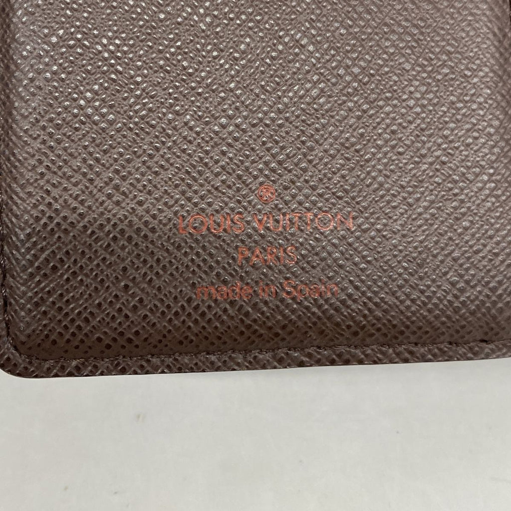 Louis Vuitton Wallet Damier Porte Monnaie Billets Viennois Ebene — view 4