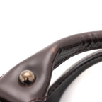 Celine C Macadam Handbag Canvas Duck Brown Gray — view 5