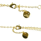 Dior Metal Crystal Petit CD Double Necklace 38/41/44 — view 4