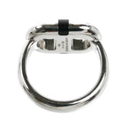 Hermes Stainless Steel Maillon Ring — view 4