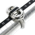 Hermes Stainless Steel Maillon Ring — view 6