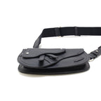 Dior Saddlebag Black Belt Bag Calfskin — view 4