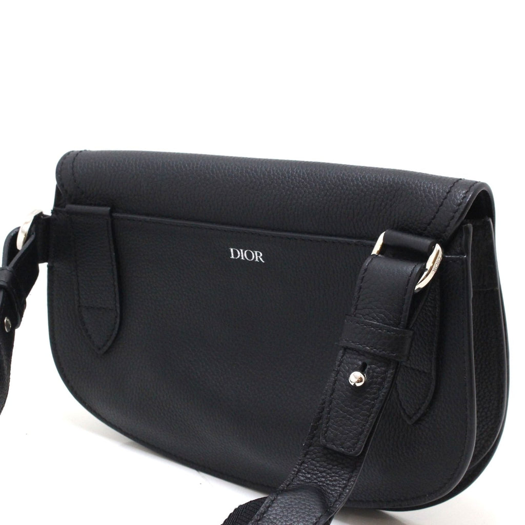 Dior Saddlebag Black Belt Bag Calfskin — view 2
