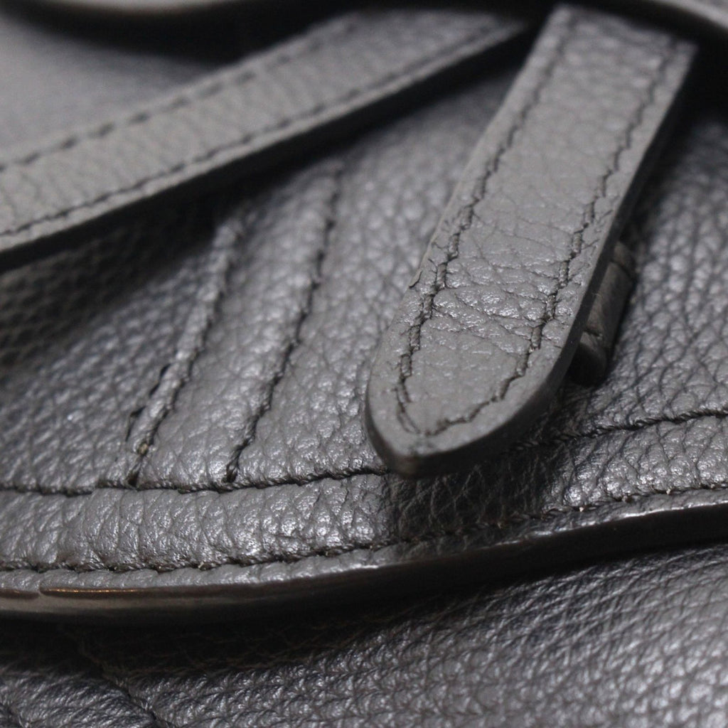 Dior Saddlebag Black Belt Bag Calfskin — view 7
