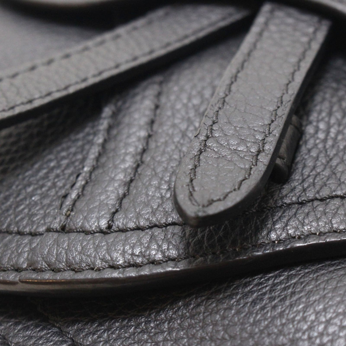 Dior Saddlebag Black Belt Bag Calfskin — view 7