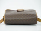 Celine Macadam Shoulder Bag Pochette Brown — view 5