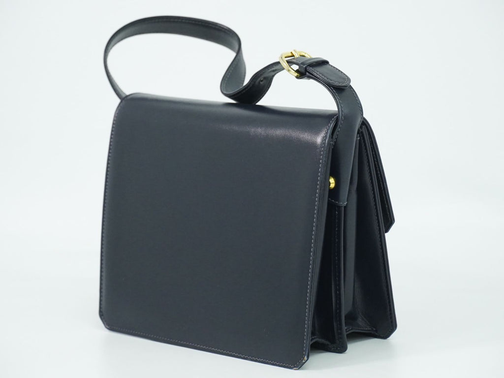 Gucci Leather Shoulder Bag Black — view 2