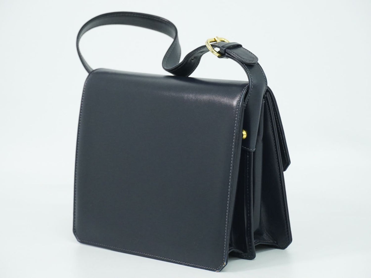 Gucci Leather Shoulder Bag Black — view 2