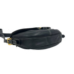 Loewe Vintage Anagram Logo Leather Shoulder Bag Pochette Dark Navy — view 7