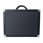 Louis Vuitton Cotteville 45 Damier Graphite 45 Hard Case Attache Trunk — view 2
