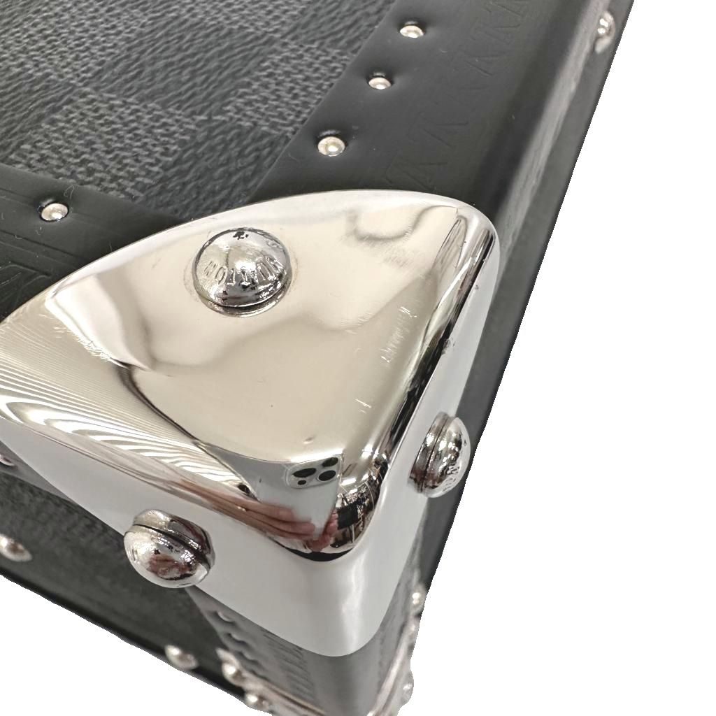 Louis Vuitton Cotteville 45 Damier Graphite 45 Hard Case Attache Trunk — view 5