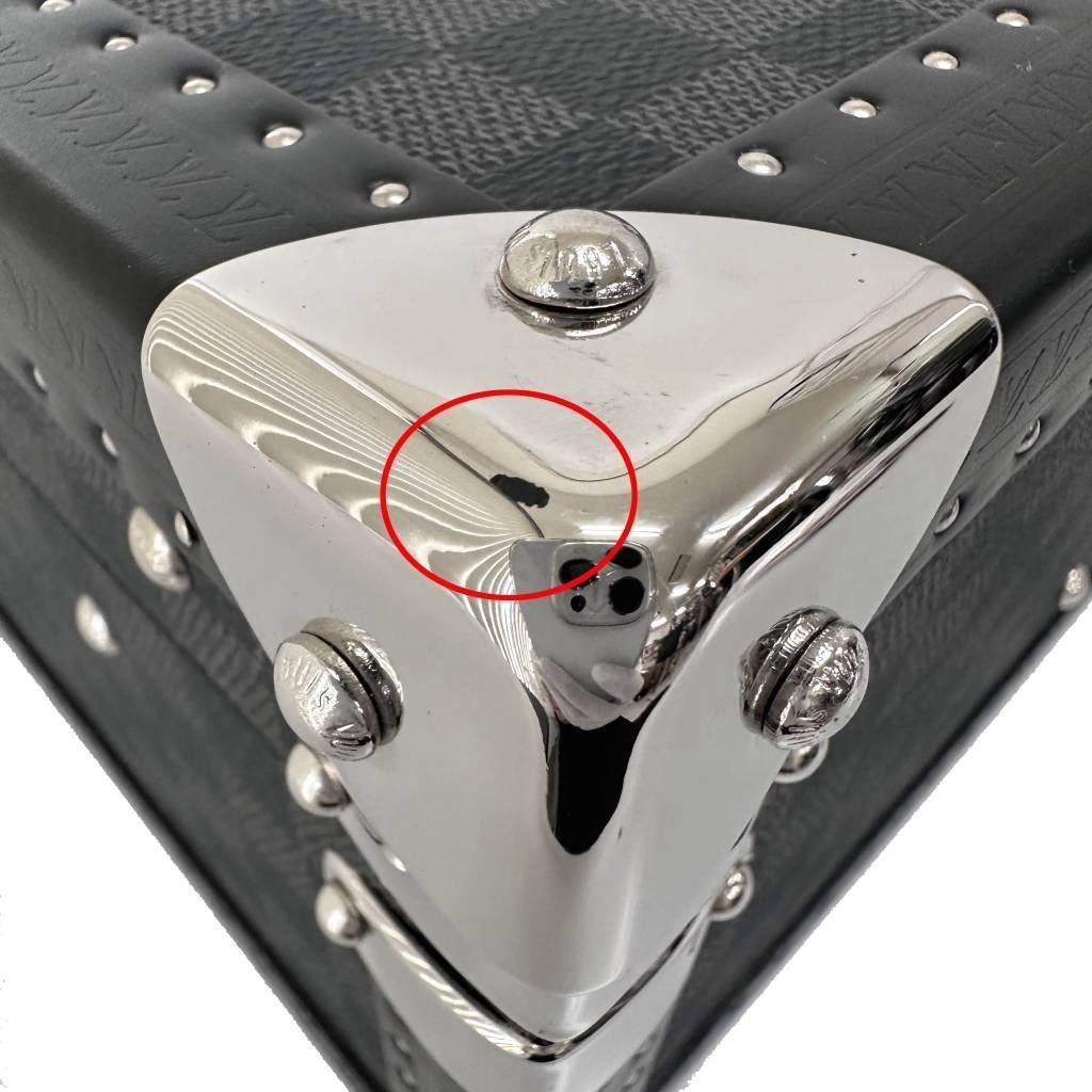 Louis Vuitton Cotteville 45 Damier Graphite 45 Hard Case Attache Trunk — view 6